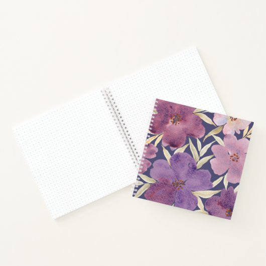 Lilas en acuarela  notitieboek (Binnen)