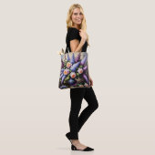 lila's en rozen in vaas tote bag (Op model)