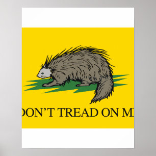 Lilbertarian - Vrijheidsliefde - Niet op mijn tene Poster