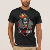 LilBombArmy Ali Pose T Shirt Black (Voorkant)