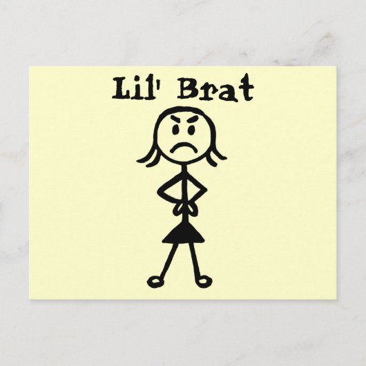 Lil'Brat, Briefkaarten (Voorkant)