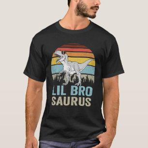 Lilbrosaurus T Rex Dinosaur Lil Bro Saurus T-shirt