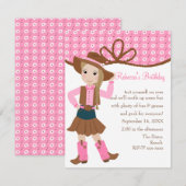  Lil'Cowgirl! Kaart (Voorkant / Achterkant)