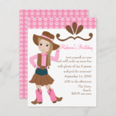  Lil'Cowgirl! Kaart (Voorkant / Achterkant)