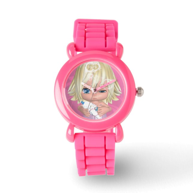 LilCutie2 Glitter Watch Horloge (Voorkant)