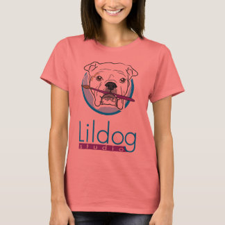Lildog Tshirt met ColorTrim