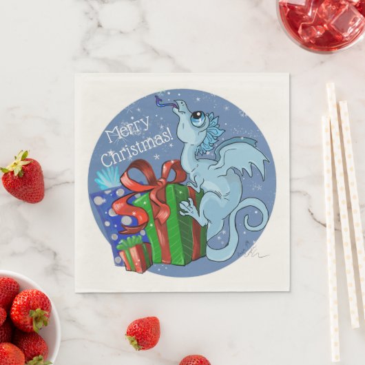 lil'Dragon Snowflake Servet (Insitu)