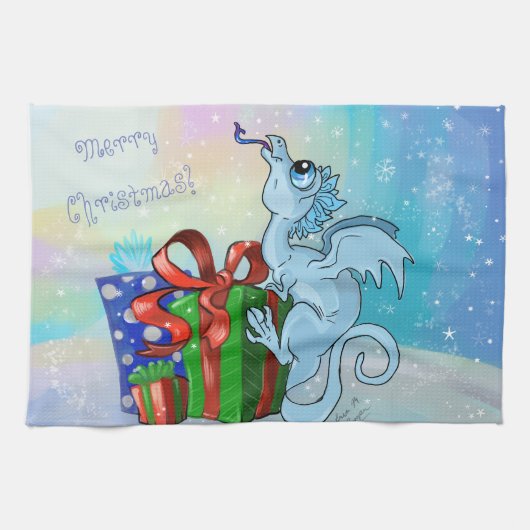 lil'Dragon Snowflake Theedoek (Horizontaal)