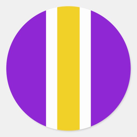 l'Ile du Dragon slapende bevolking badge Ronde Sticker (Voorkant)