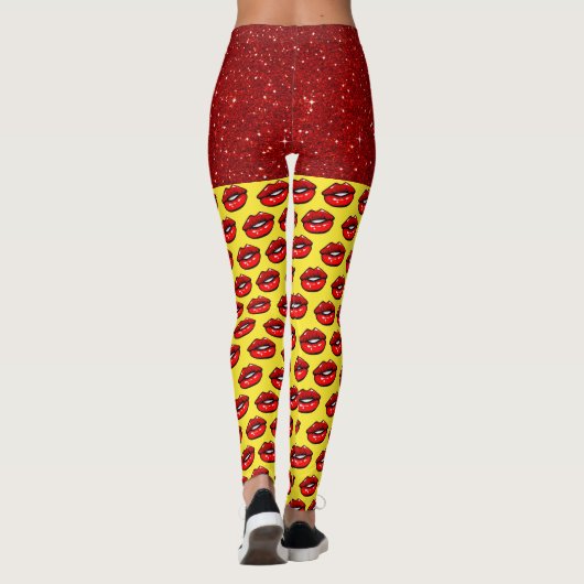 LILeggings voor Pop van Mode Leggings (Achterkant)