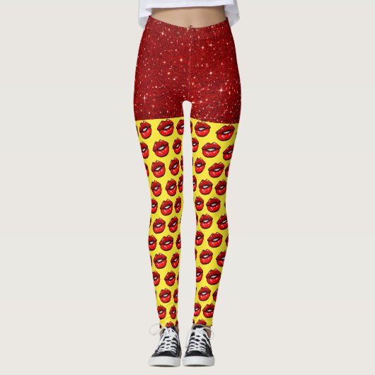 LILeggings voor Pop van Mode Leggings (Voorkant)