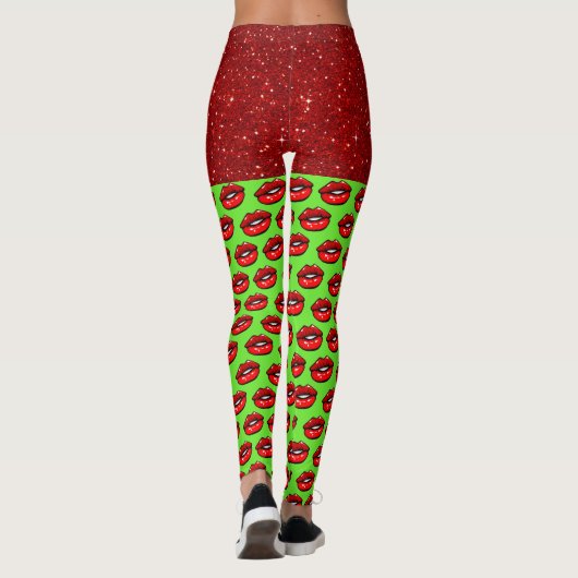 LILeggings voor Pop van Mode  Leggings (Achterkant)