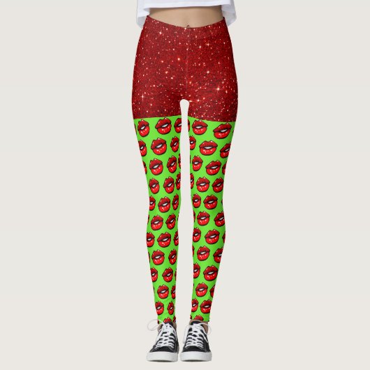 LILeggings voor Pop van Mode  Leggings (Voorkant)