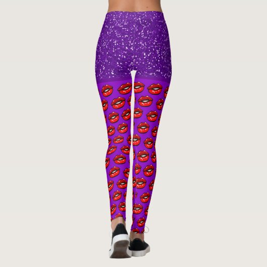 LILeggings voor Pop van Mode  Leggings (Achterkant)