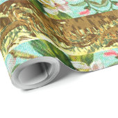 Lilflormth Monogram (30 voet) Cadeaupapier (Rol Hoek)