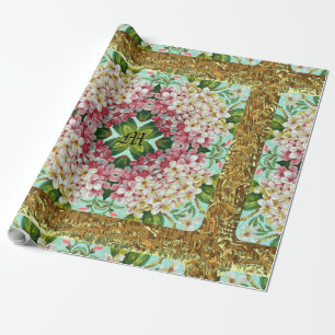 Lilflormth Monogram (30 voet) Cadeaupapier