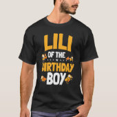 Lili Bro the Birthday Boy Construction Worker B T-shirt (Voorkant)