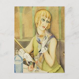 Lili Elbe van Gerda Wegener [1886 - 1940] Briefkaart