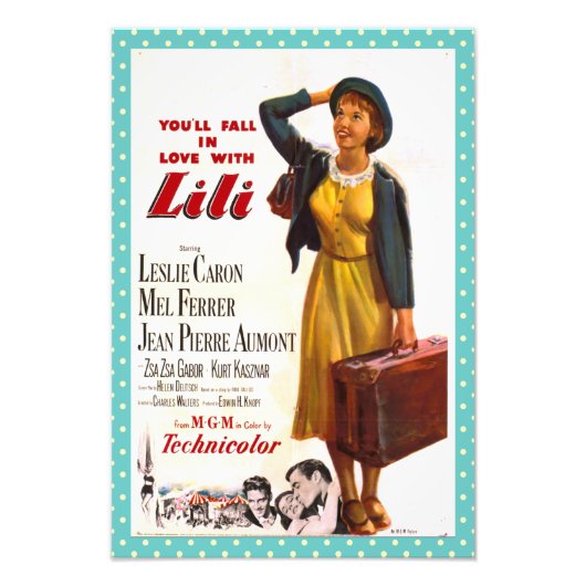 Lili, film poster (Voorkant)