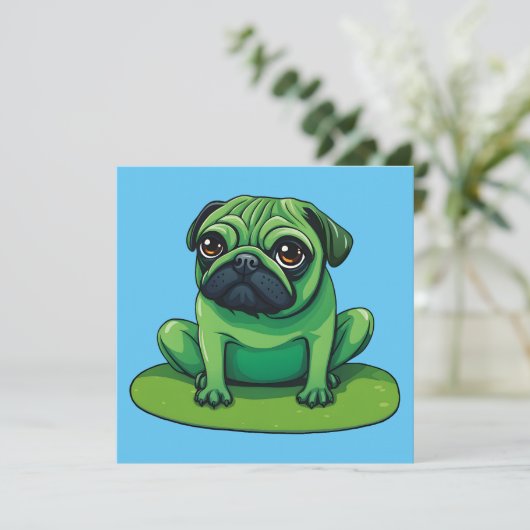 Lili Pug (Staand voorkant)