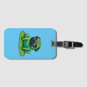 Lili Pug Bagagelabel (Voorkant (horizontaal))