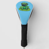 Lili Pug Golfheadcover (Voorkant)