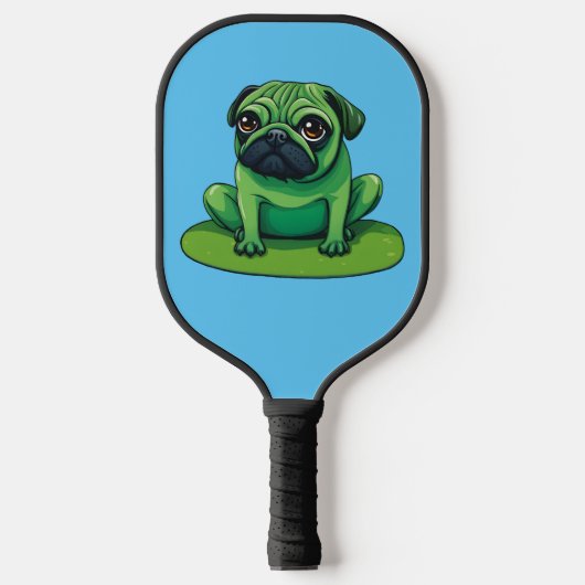 Lili Pug Pickleball Paddle (Voorkant)