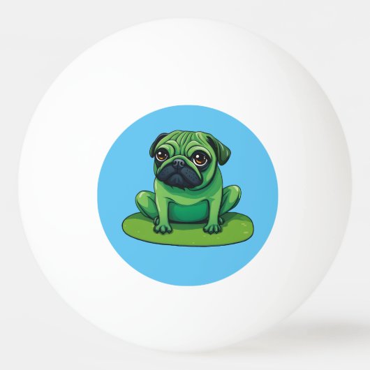 Lili Pug Pingpongbal (Voorkant)