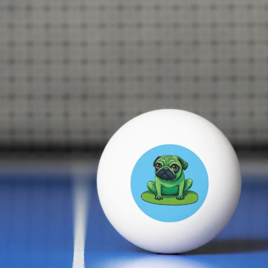 Lili Pug Pingpongbal (Net)
