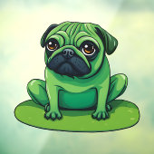 Lili Pug Raamsticker (Vel 3)