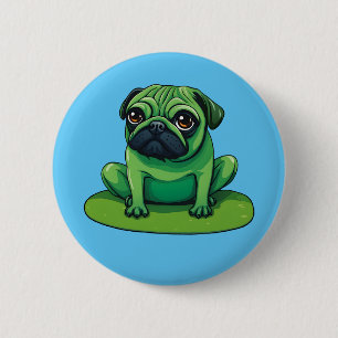 Lili Pug Ronde Button 5,7 Cm
