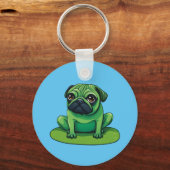 Lili Pug Sleutelhanger (Achterkant)