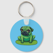 Lili Pug Sleutelhanger (Achterkant)