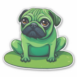 Lili Pug Sticker