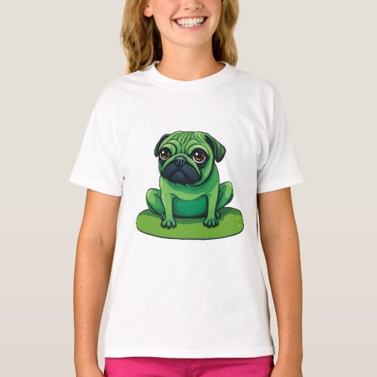 Lili Pug T-shirt (Voorkant)