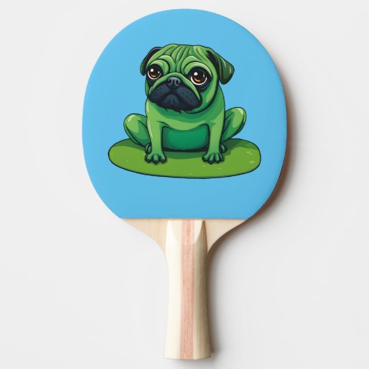 Lili Pug Tafeltennisbatje (Voorkant)