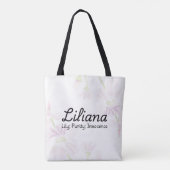 Liliana Canvas tas (Achterkant)
