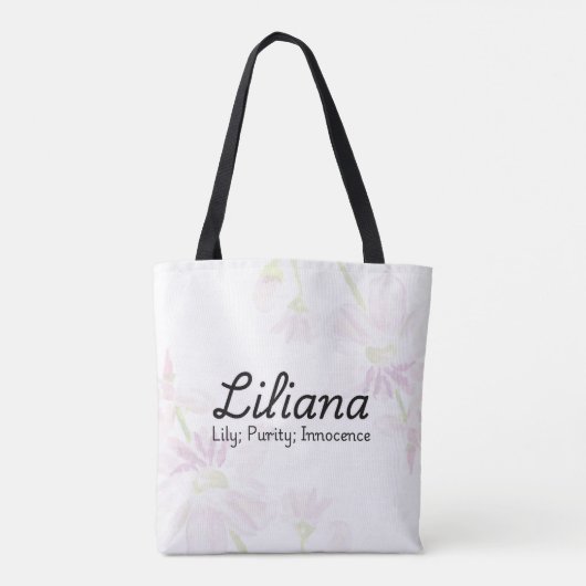 Liliana Canvas tas (Achterkant)