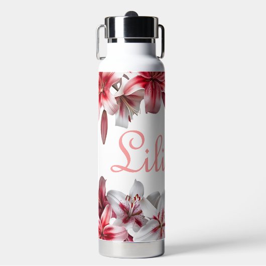 Liliannas Persoonlijke Waterfles (Voorkant)
