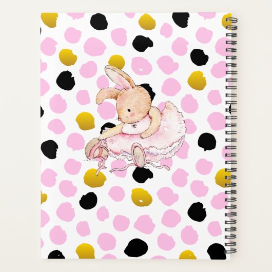 Lilibet Baby Herinneringen Journal Prinses Balleri Planner (Achterkant)