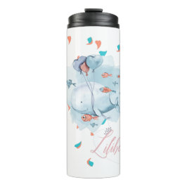 Lilibet genaamd Magical WHALE Gifts for Girls Thermosbeker
