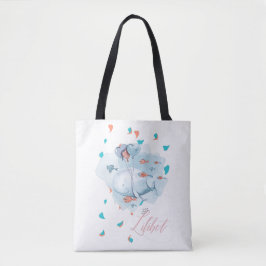 Lilibet genaamd Magische WALVIS Cadeaus voor Meisj Tote Bag
