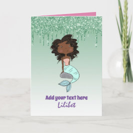 Lilibet  Girly Princess Cards - Gepersonaliseerd Kaart