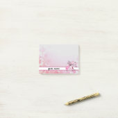 Lilie , personalisiert post-it® notes (Op bureau)