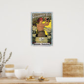 LILIENMILCH SEIFE Melkzeep en  Adverteren Poster (Keuken)