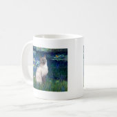 Lilies 5 - blauwpunt Siamees Koffiemok (Voorkant links)