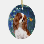 Lilies 5- Cavalier (Blenheim) Keramisch Ornament (Rechts)