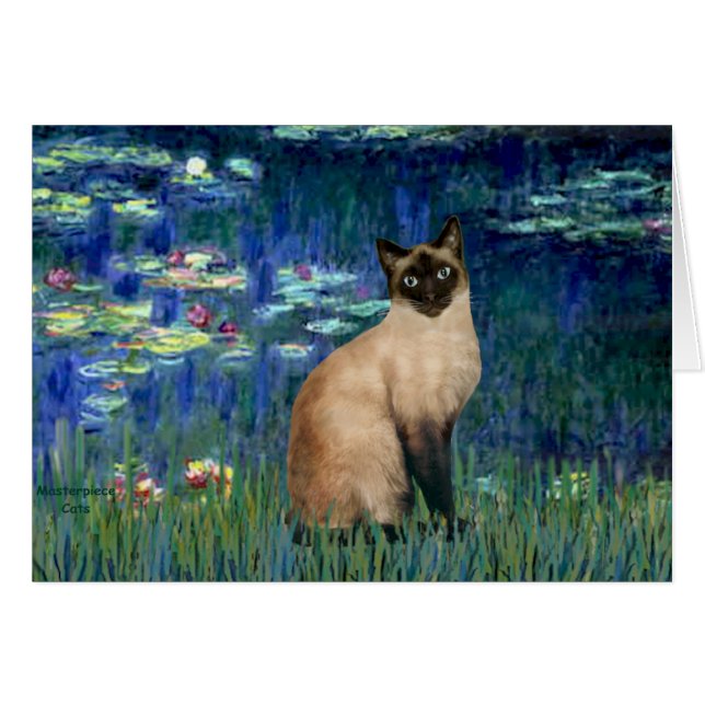 Lilies 5 - Seal Point Siamees (Voorkant Horizontaal)