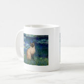 Lilies 5 - Seal Point Siamees Koffiemok (Voorkant links)