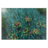 Lilies aan de watersnijkant snijplank (Voorkant)